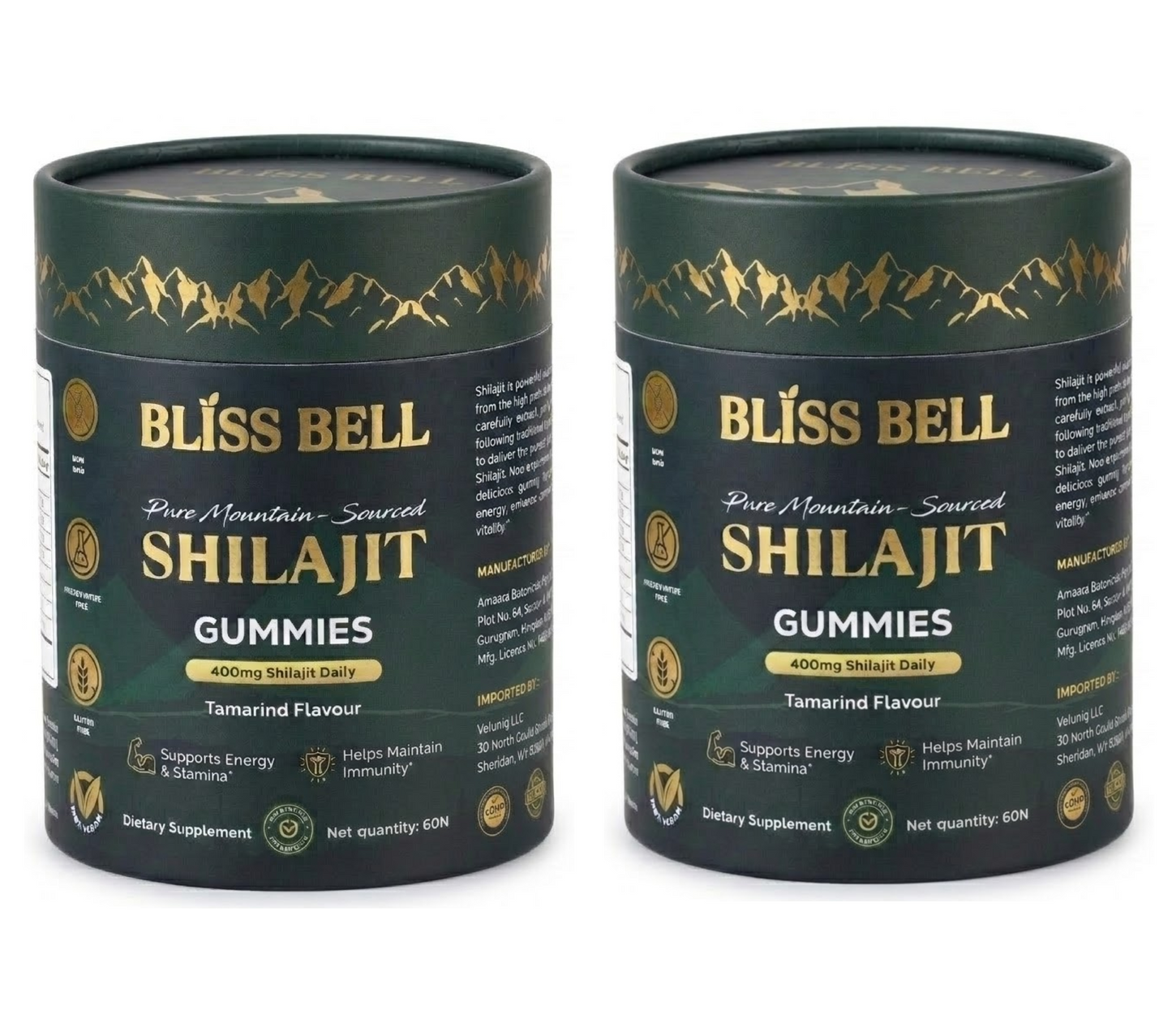 Himalayan Shilajit Gummies — Pure Resin, 75%+ Fulvic Acid, Lab-Tested