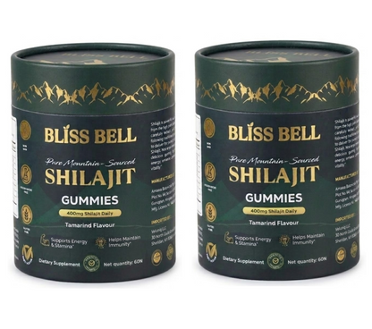 Himalayan Shilajit Gummies — Pure Resin, 75%+ Fulvic Acid, Lab-Tested